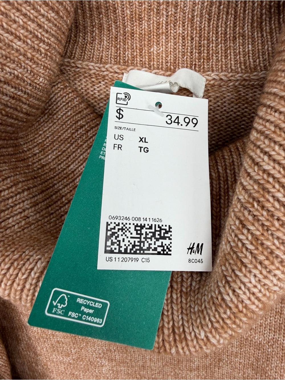 Size XL oversized sweater - Picture 4 of 5